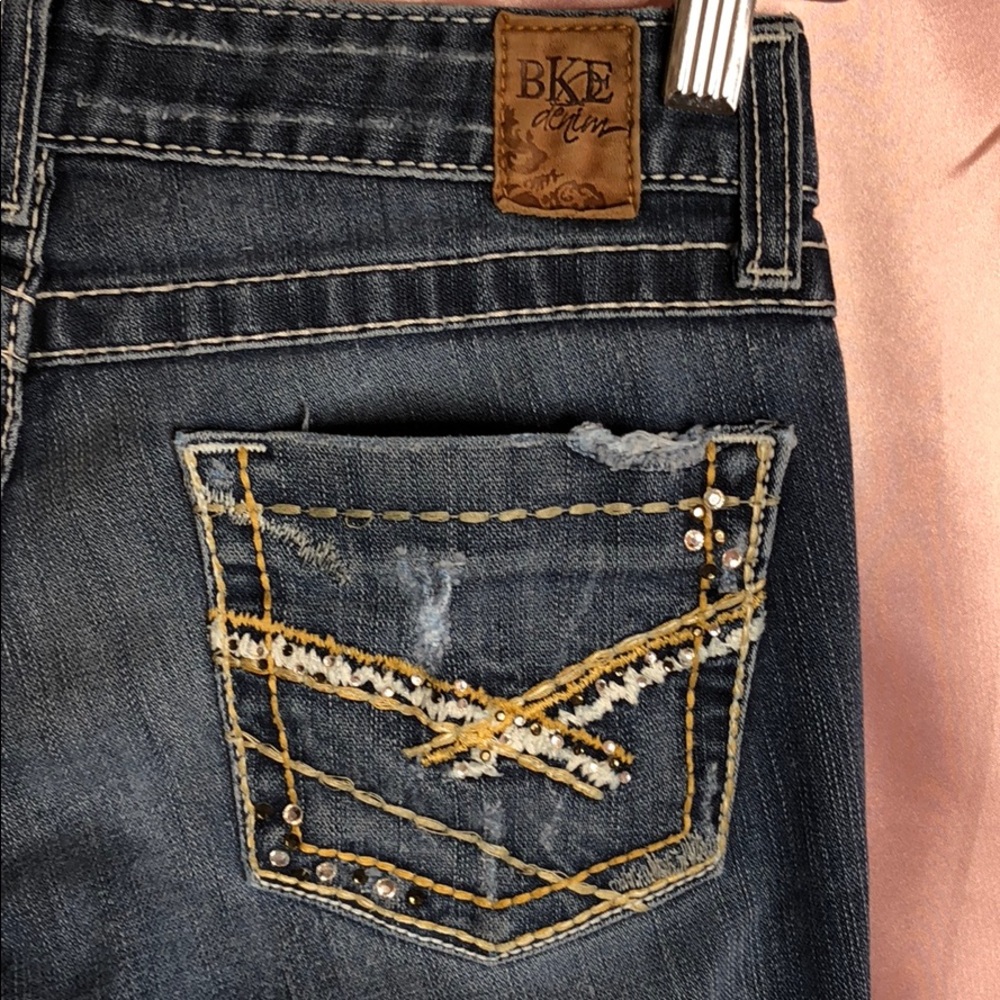 BKE Stella Boot Cut Low Rise Jeans